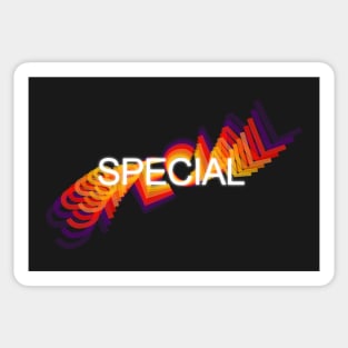 Be Special Sticker